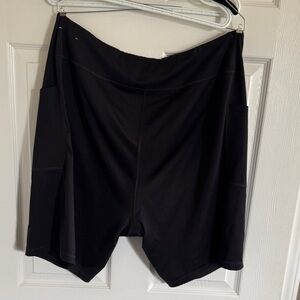 Tek Gear Black Women's Bike Shorts (9in)